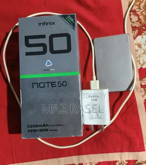 ইনফিনিক্স নোট ৫০ ৪জি ২৫৬ জিবি গ্রে