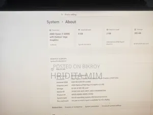 ডেস্কটপ কম্পিউটার 8GB AMD Ryzen 3 HDD 500GB