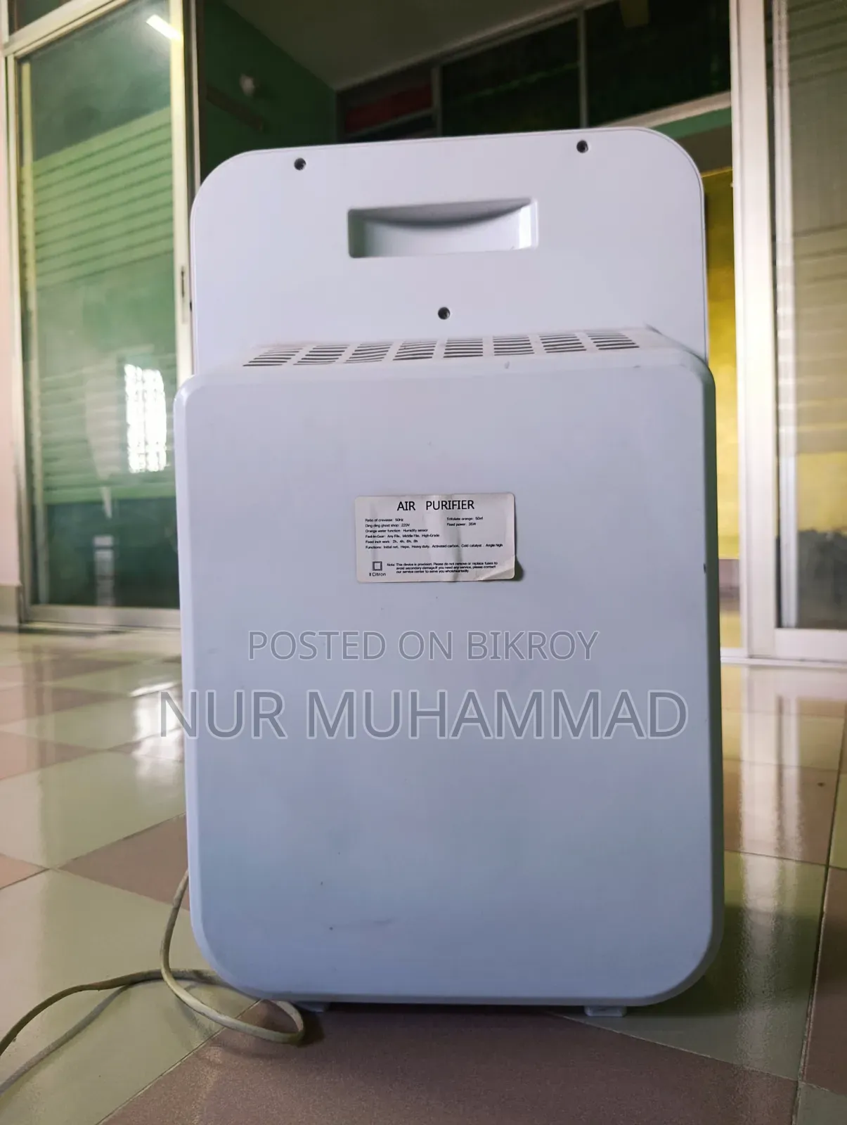 জরুরী ভিত্তিতে RAY BREATHEit এয়ার পিউরিফায়ার বিক্রি হবে!