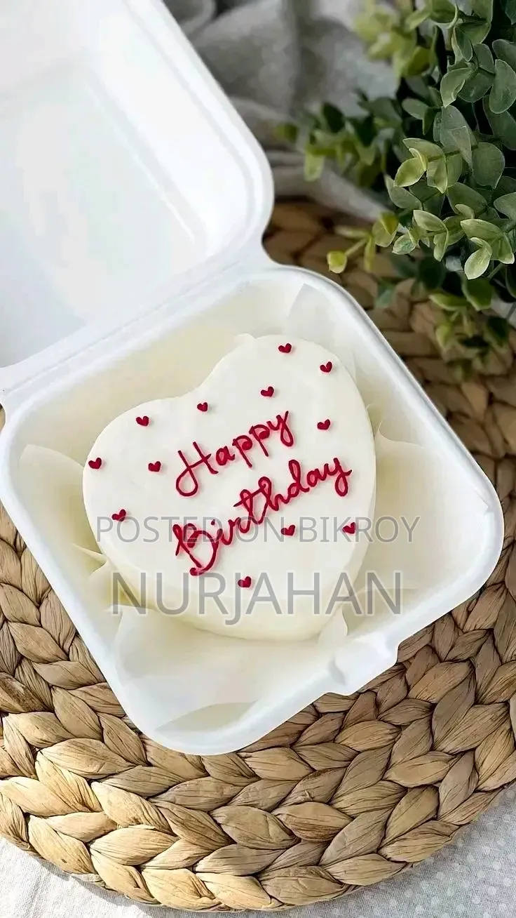 হোমমেড বেনটো কেক। ইন্সটা হিপ।