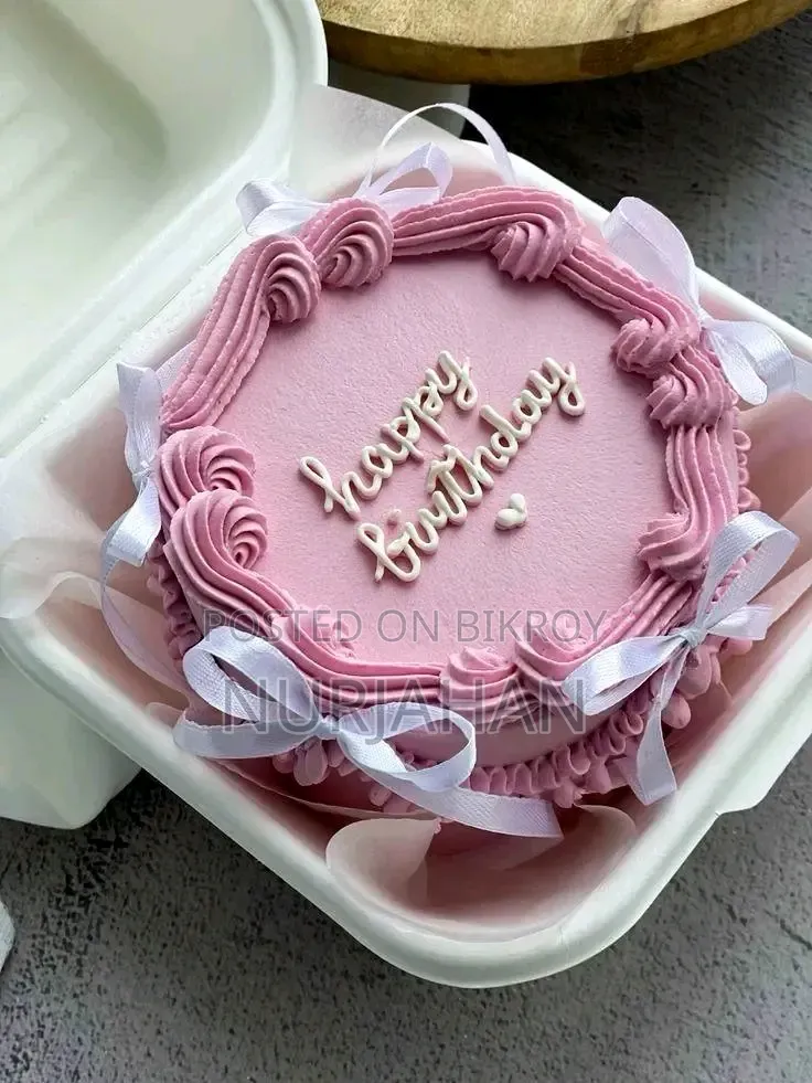 হোমমেড বেনটো কেক। ইন্সটা হিপ।