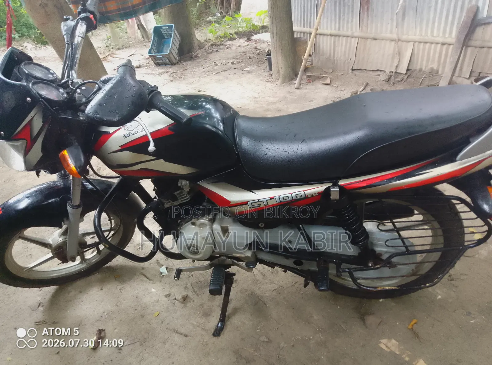 Bajaj CT 100 ES 2017 Black