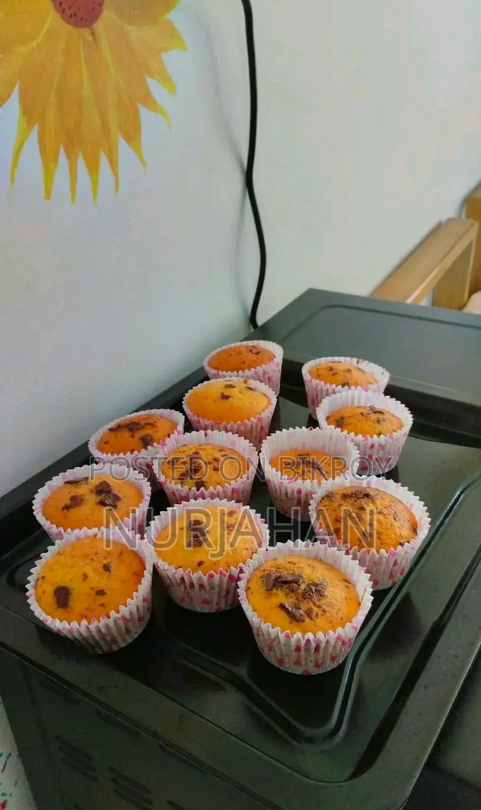 Premium Chocolate Cream Cheese Muffin. 50 Taka per piece. 5 pieces 240 Taka