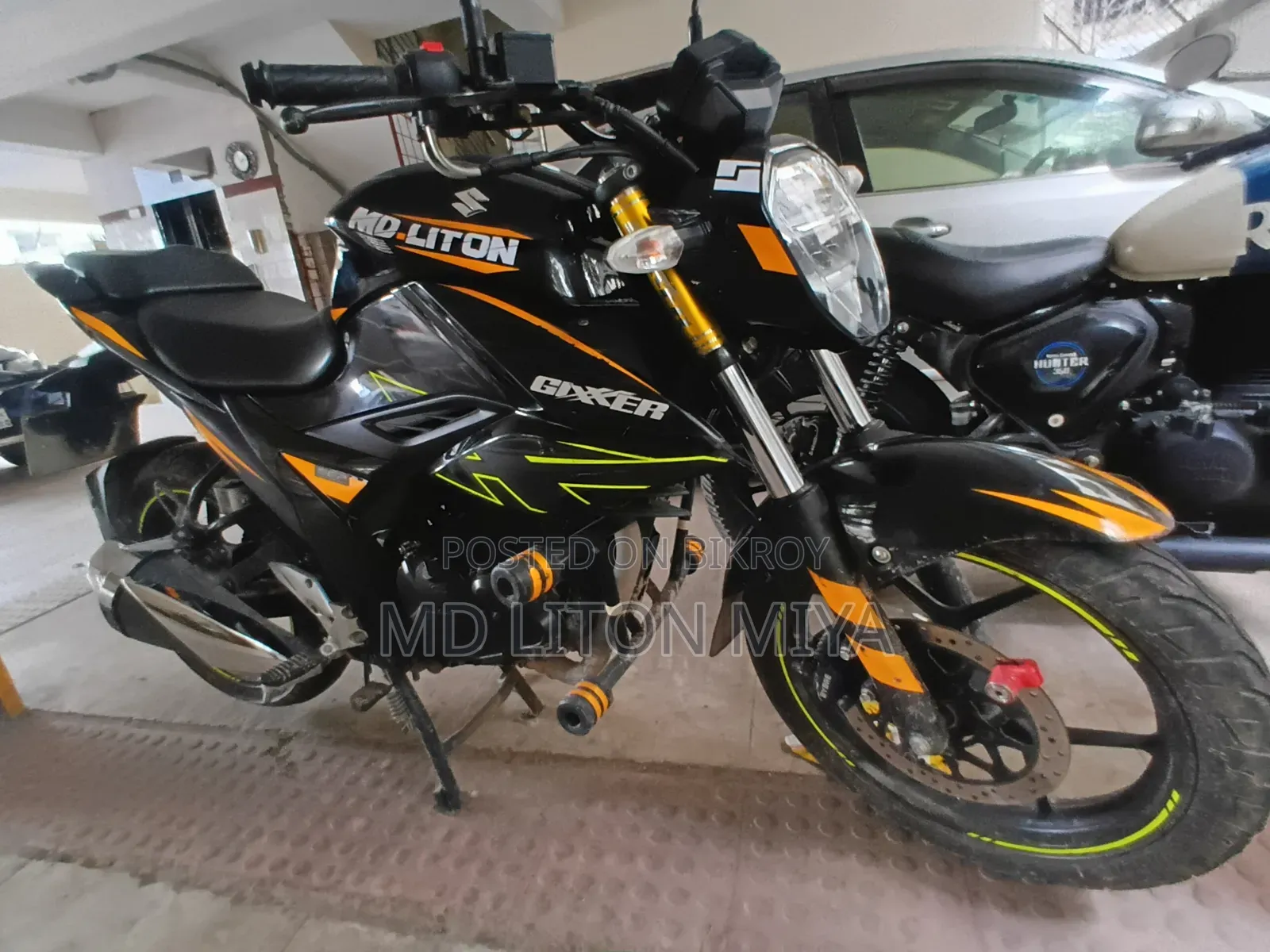 New Suzuki Gixxer 2024 Black