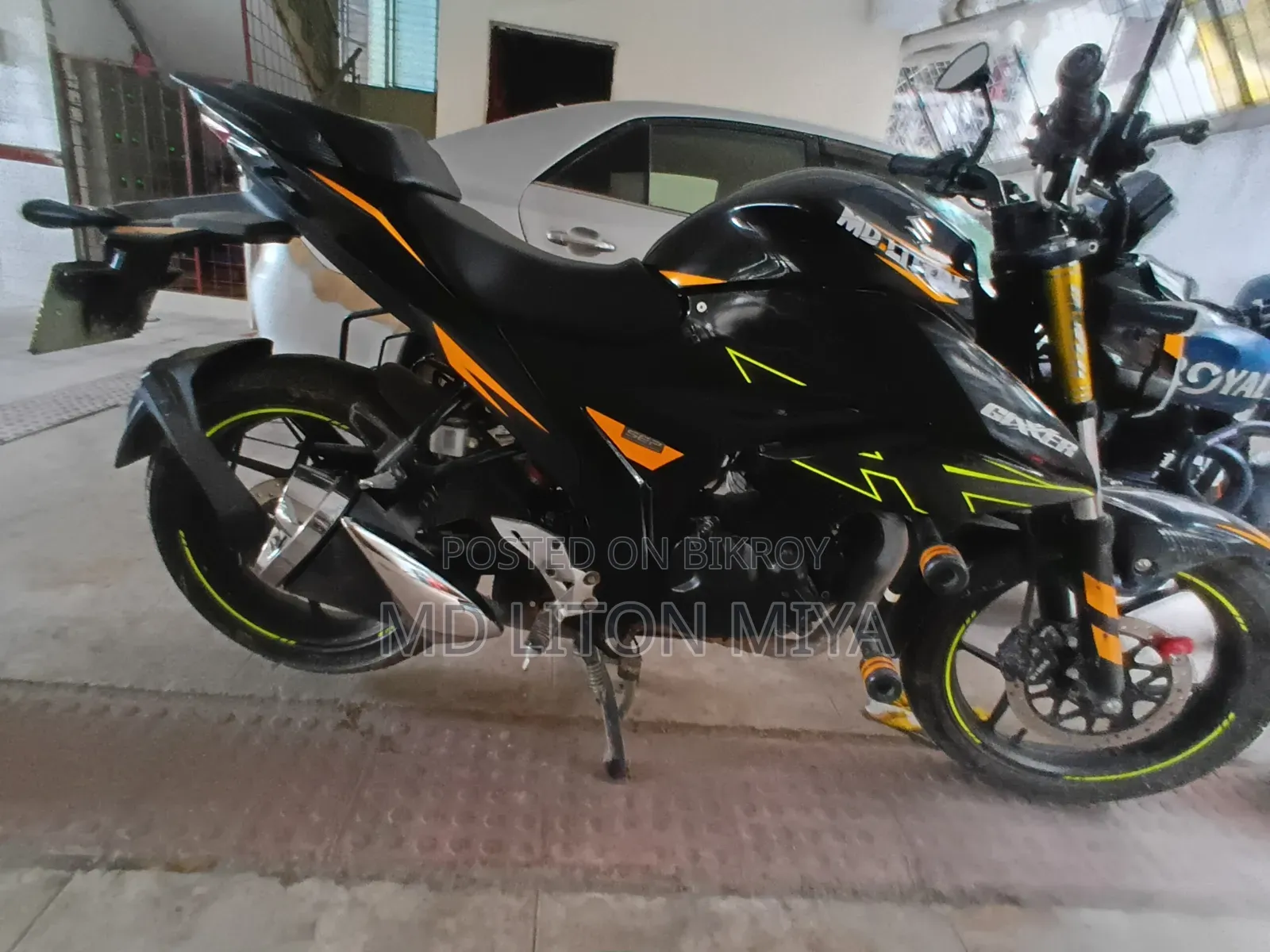 New Suzuki Gixxer 2024 Black