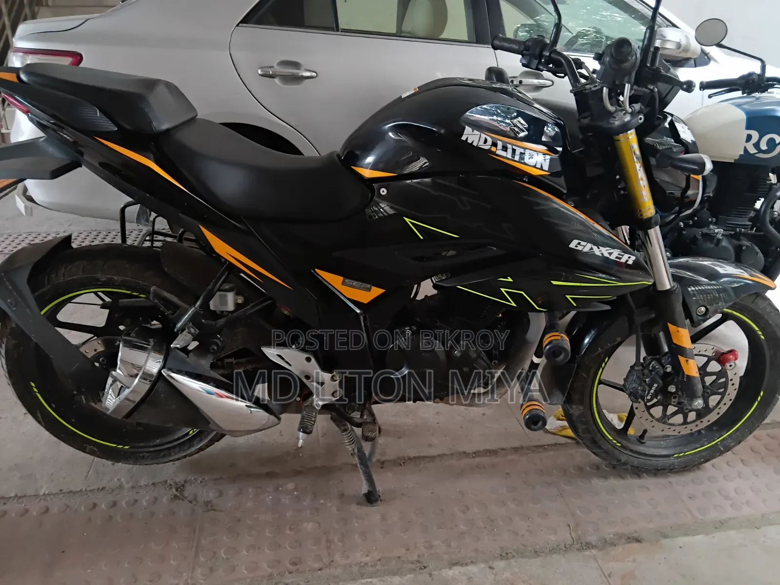 New Suzuki Gixxer 2024 Black