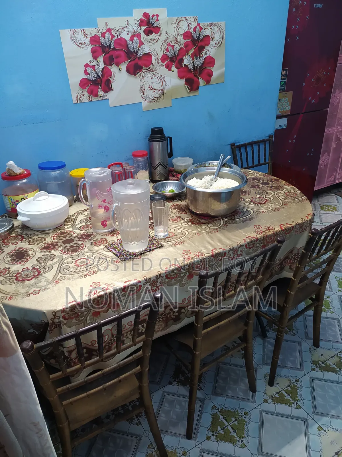 আর এ ফেল ডাইনিং টেবিল বিক্রি হবে