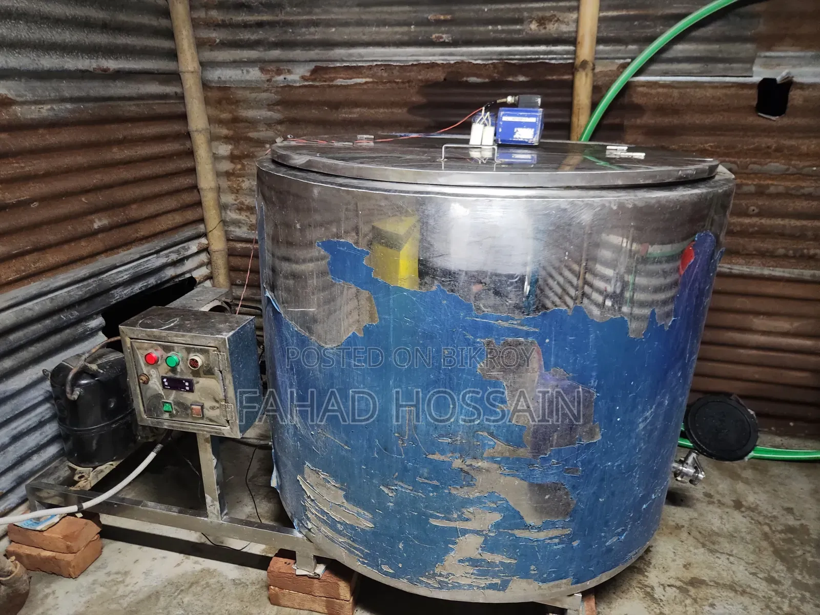 Milk Tank Chiller 800 Liters