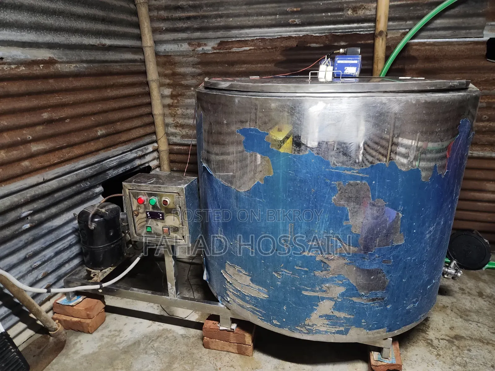 Milk Tank Chiller 800 Liters