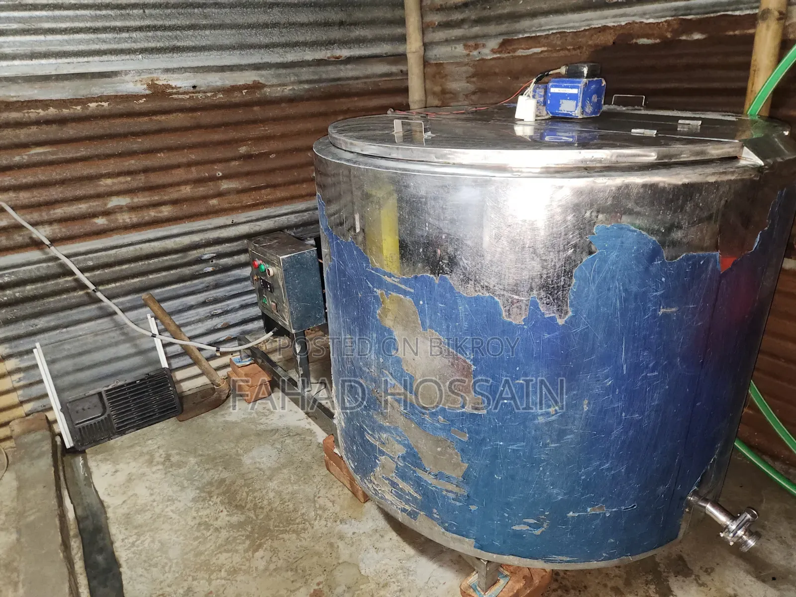 Milk Tank Chiller 800 Liters