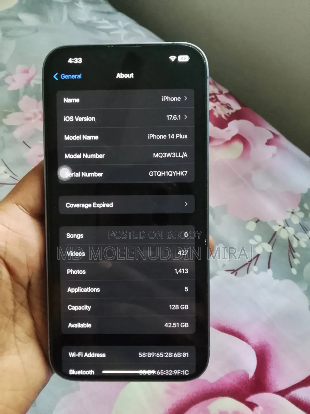 New Apple iPhone 14 Plus 128 GB Green