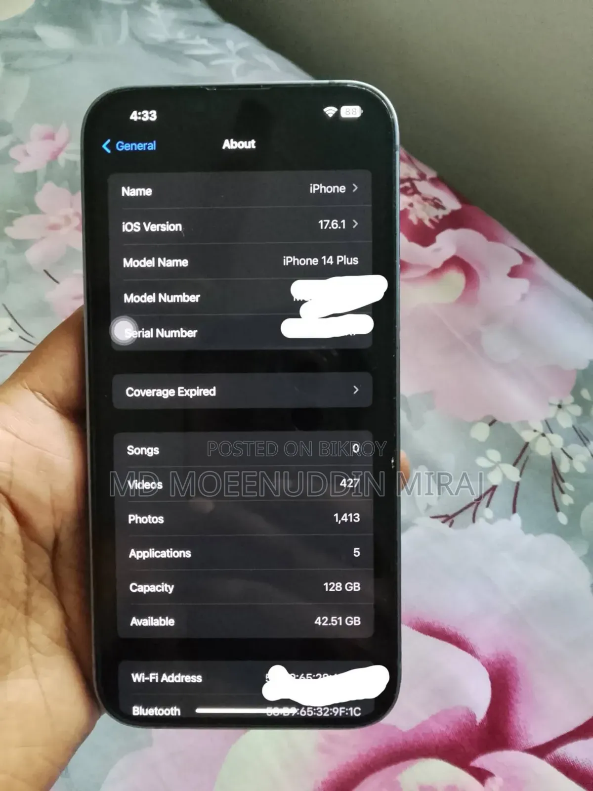 New Apple iPhone 14 Plus 128 GB Green
