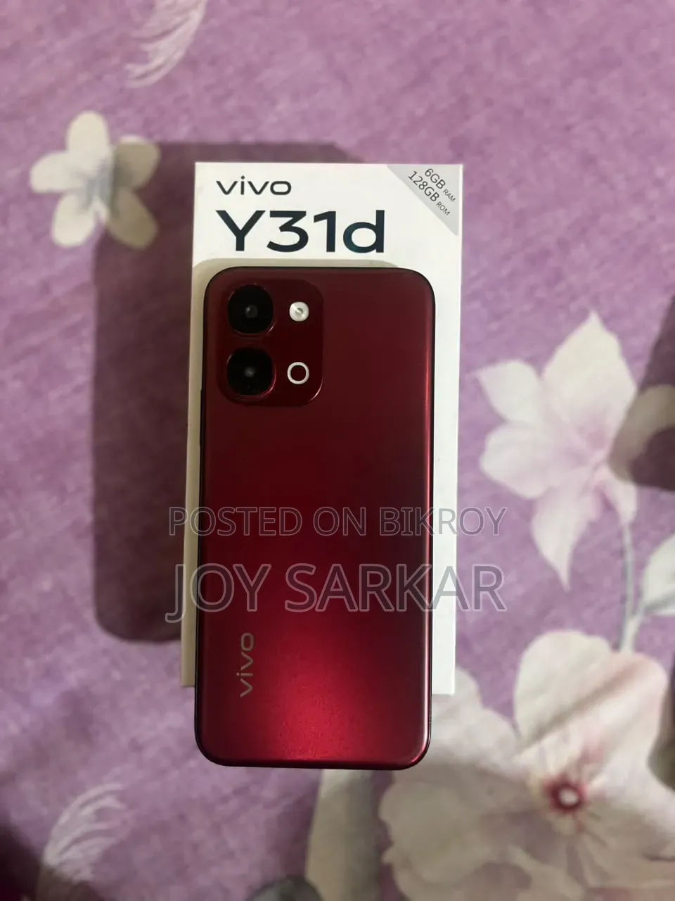 Vivo Y31d 128 GB Red