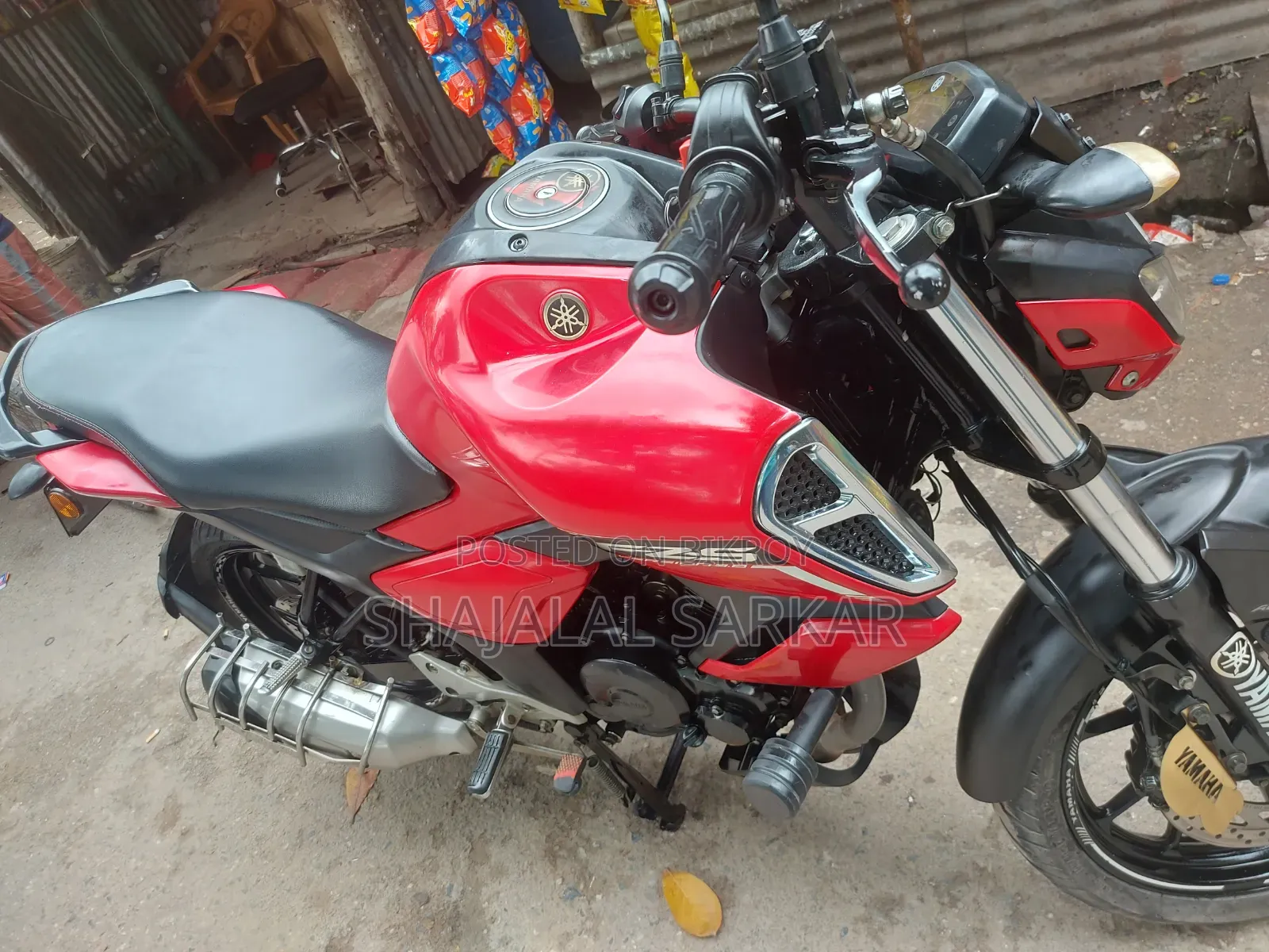 যামাহা এফজেডএস ভি৩ ২০২১ রেড