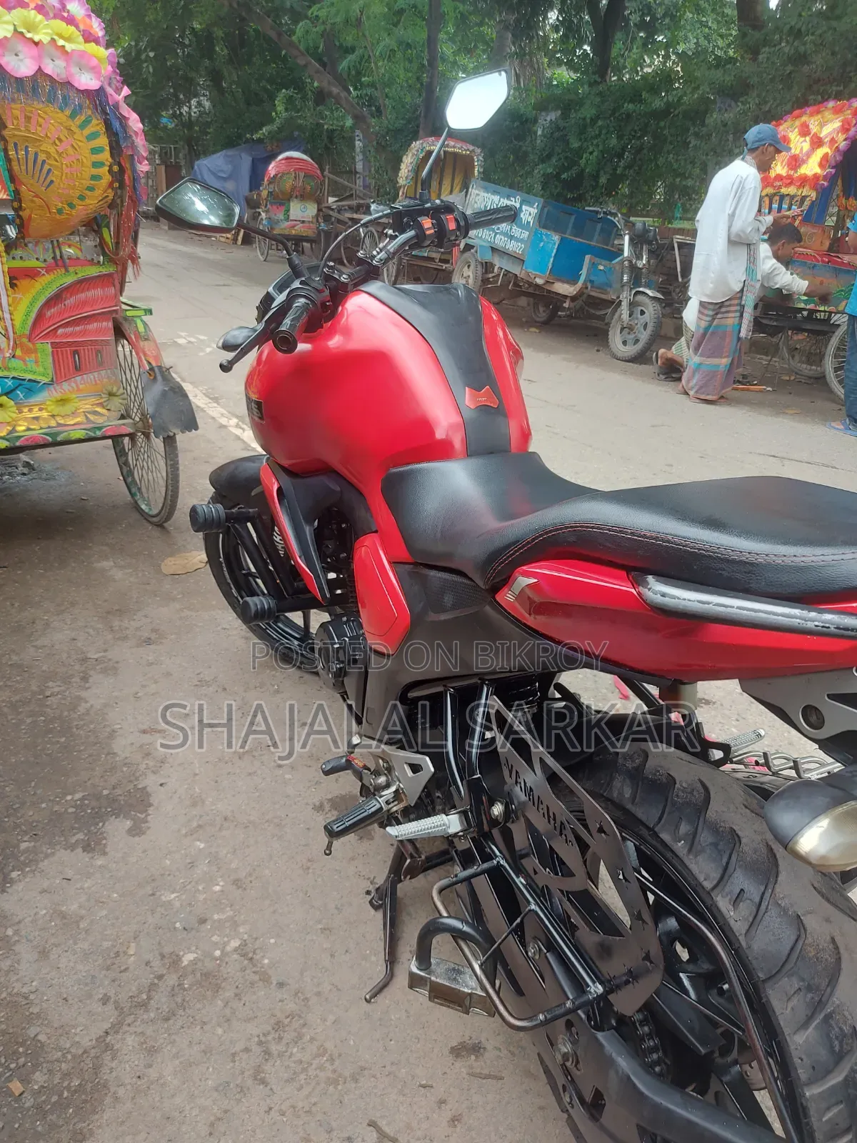 যামাহা এফজেডএস ভি৩ ২০২১ রেড