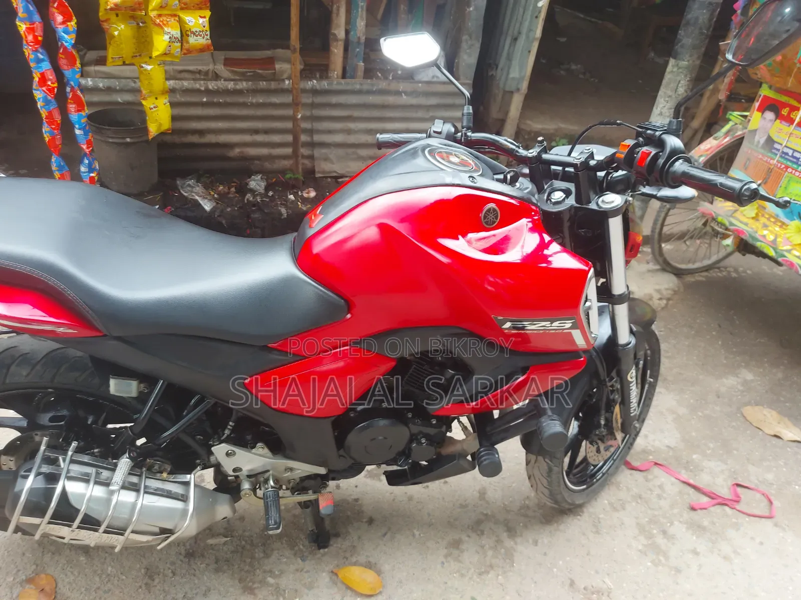 যামাহা এফজেডএস ভি৩ ২০২১ রেড