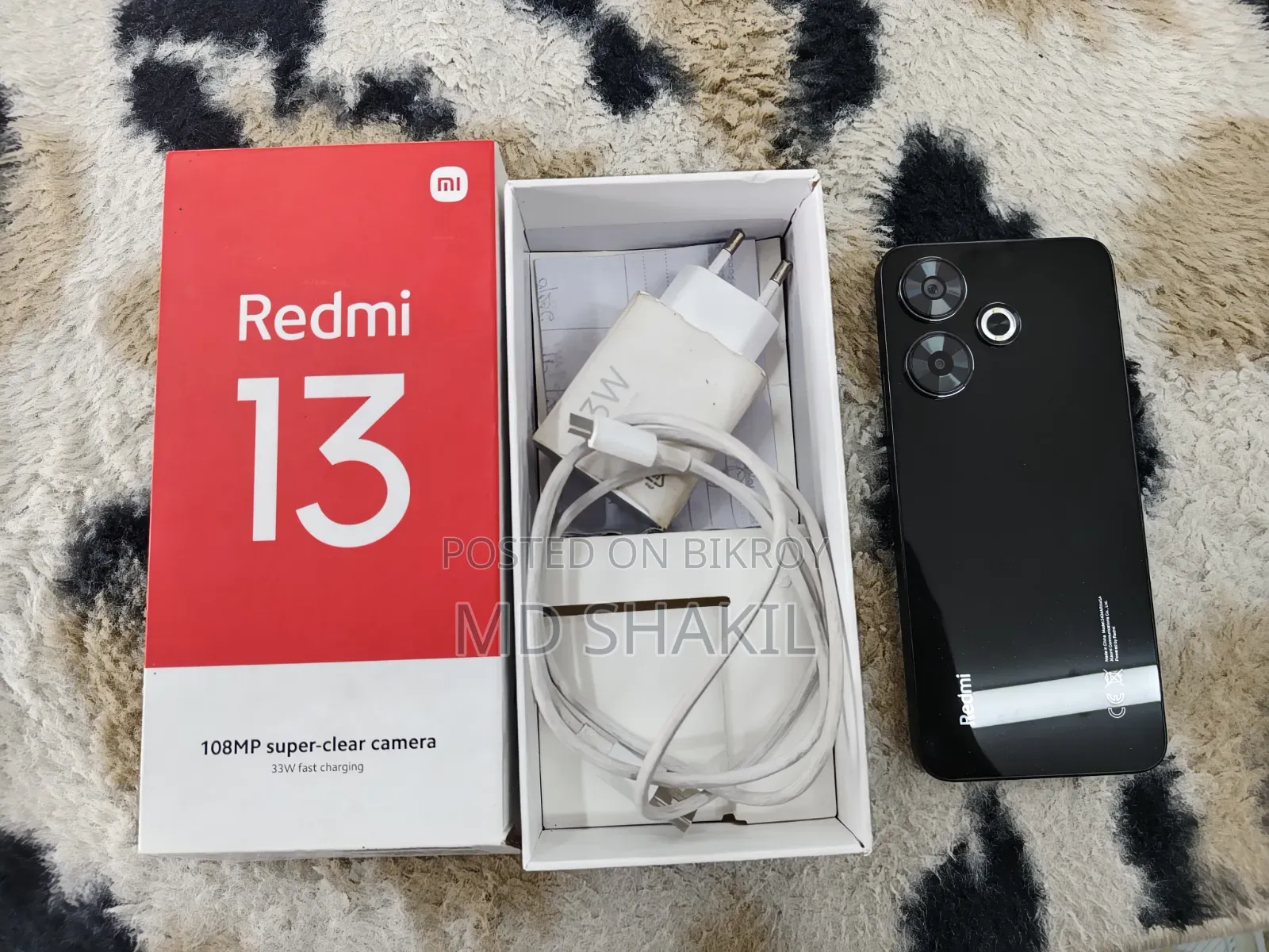 Xiaomi Redmi 13 256 GB Black