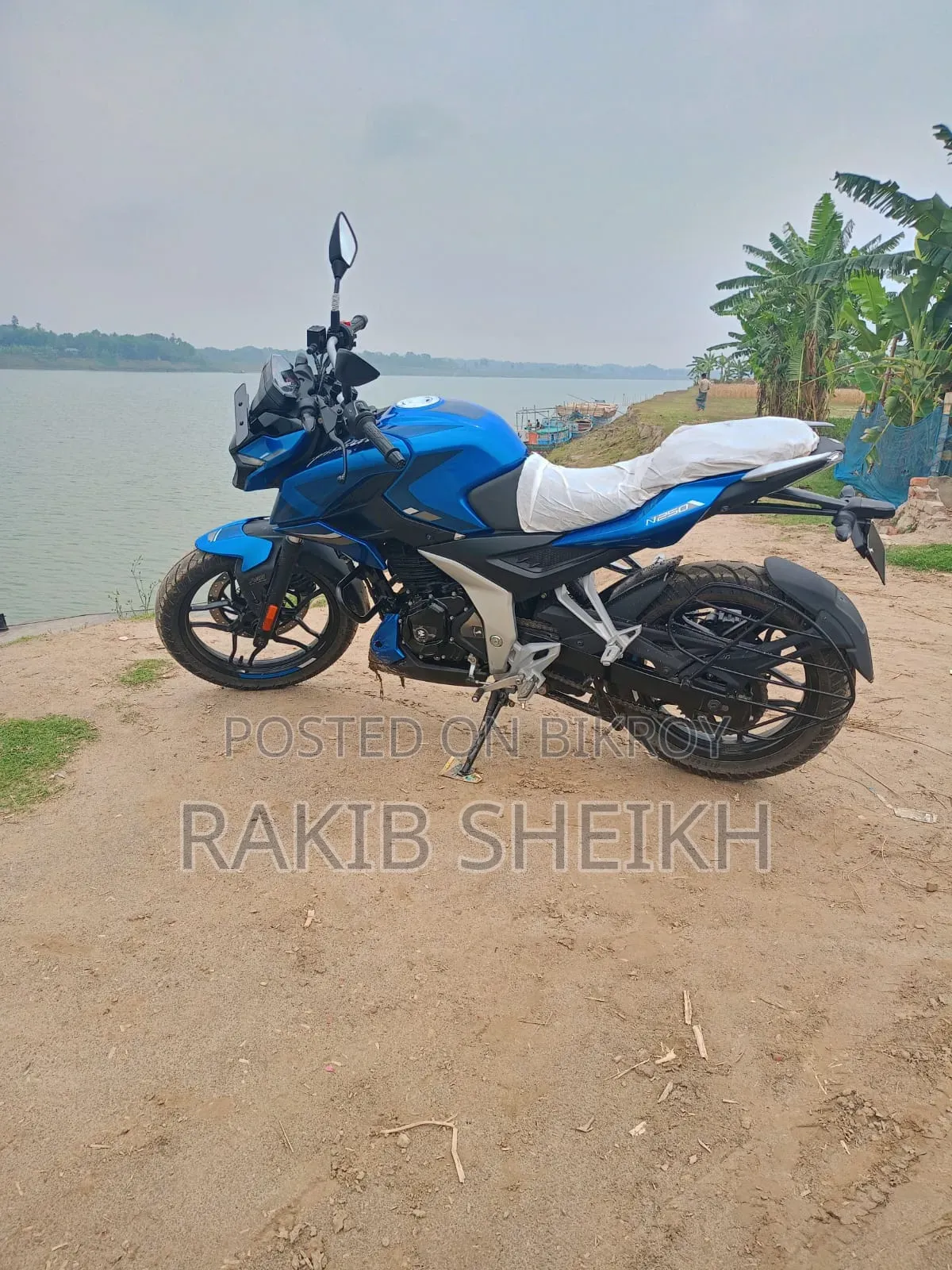 Bajaj Pulsar N250 2023 Blue