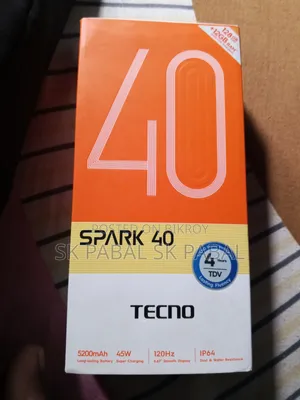 New Tecno Spark 40 128 GB Blue