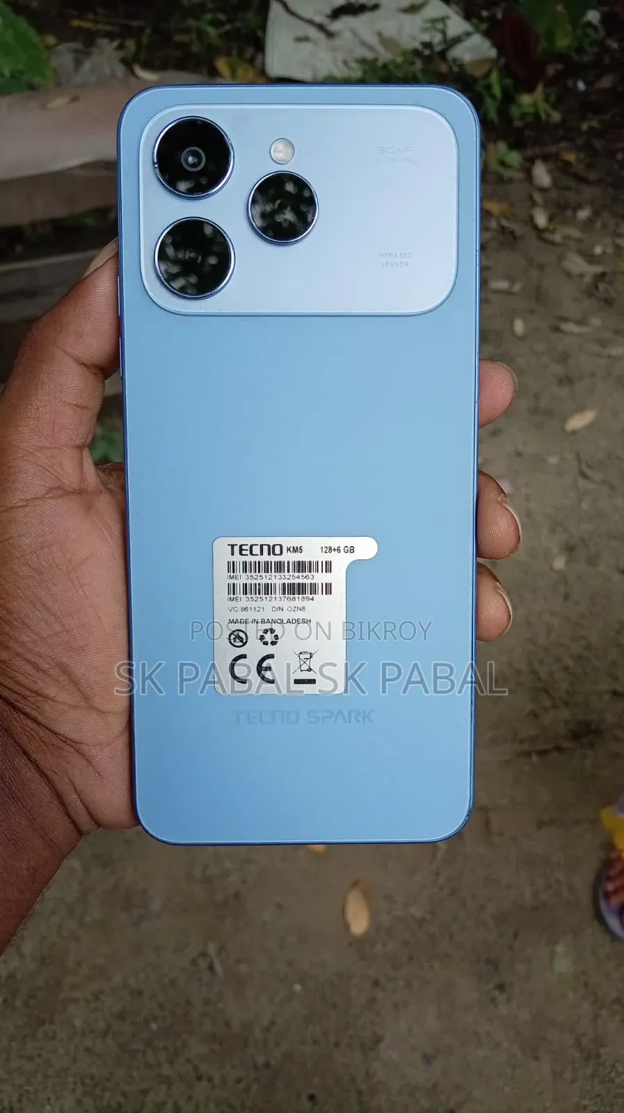 New Tecno Spark 40 128 GB Blue