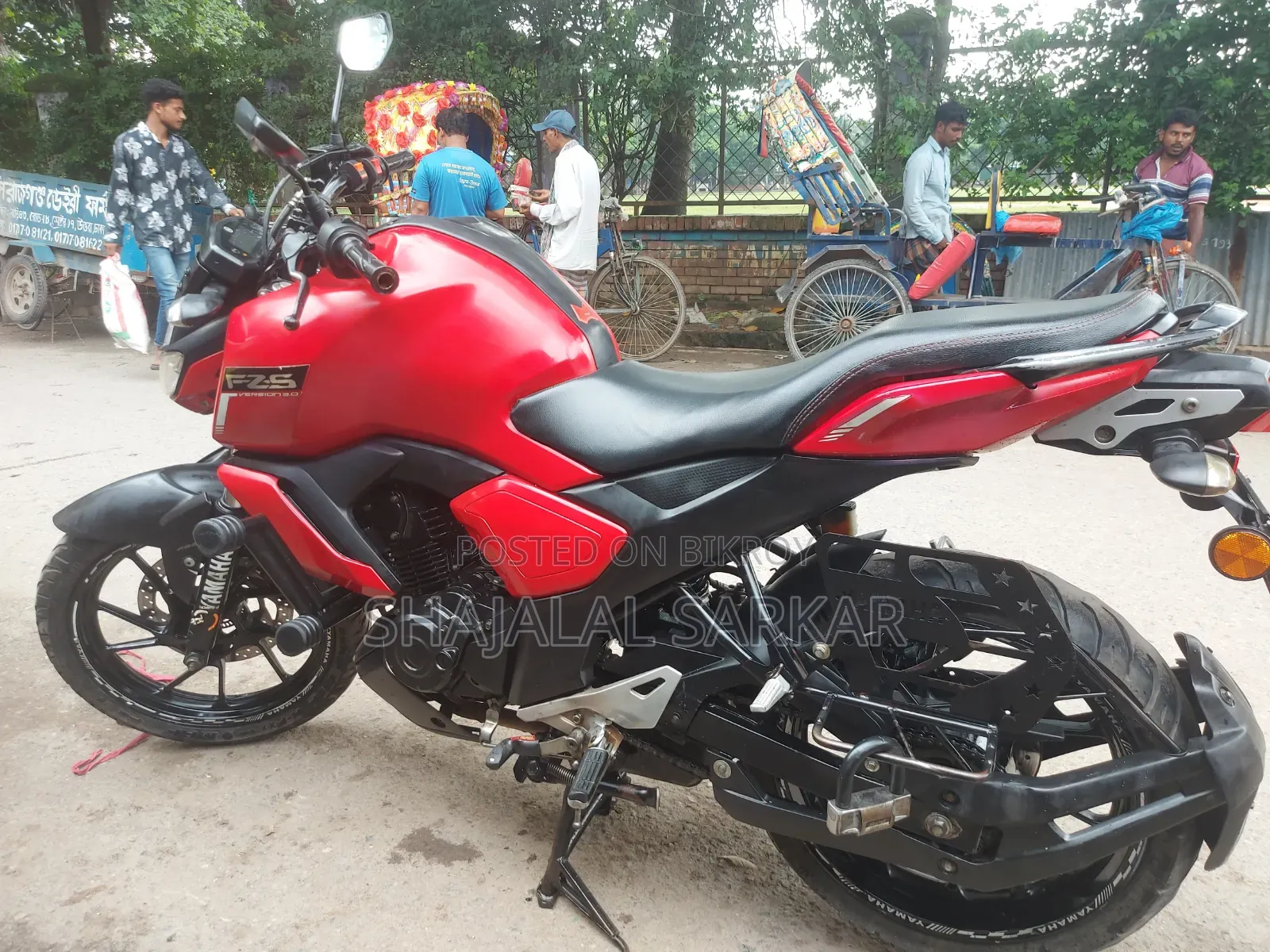 Yamaha FZS V3 2021 Red