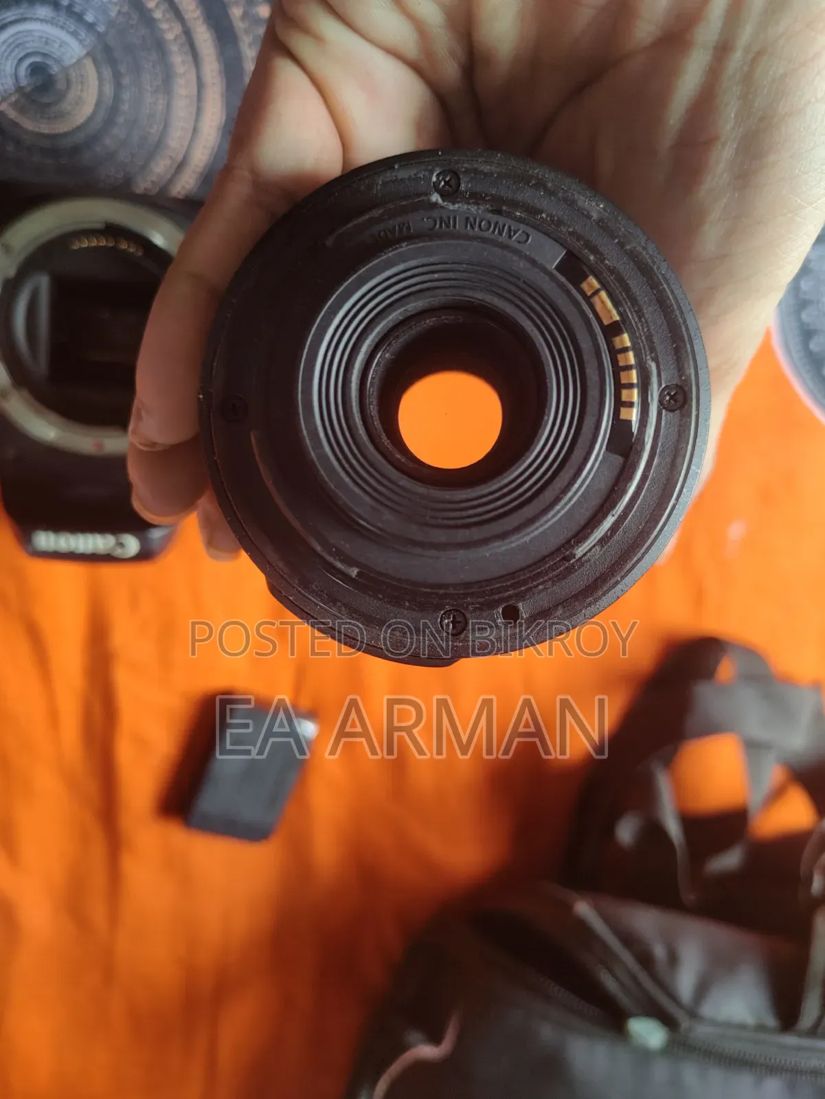 Canon 750D With 55-250mm Zoom Lens