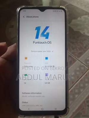 Vivo Y03t 64 GB Black