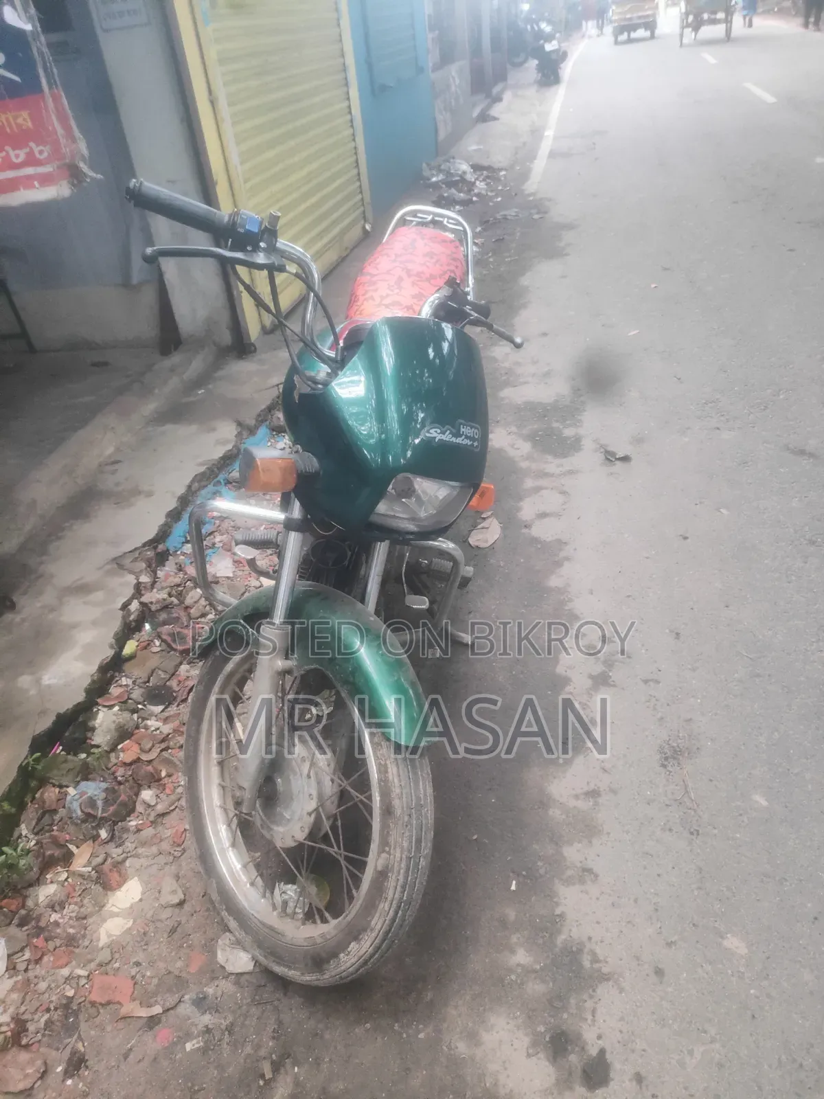 Hero Splendor Plus 2002 Green