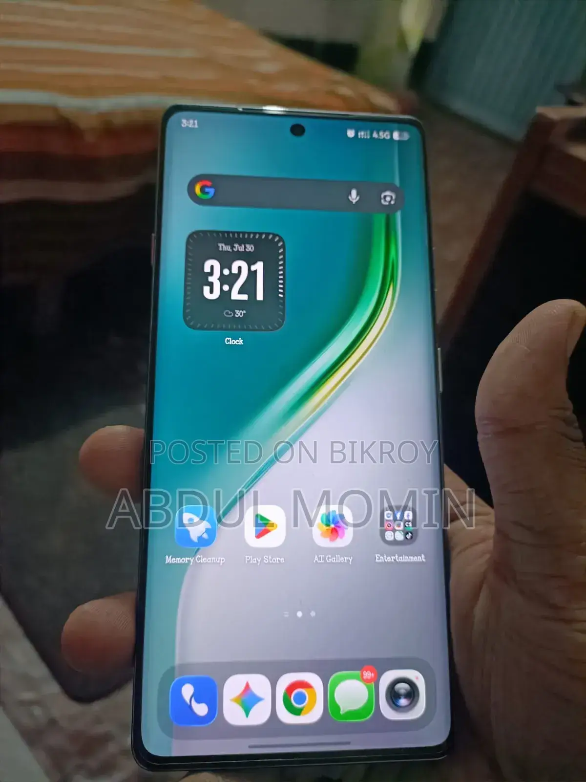 New Tecno Camon 40 Pro 5G 256 GB Green