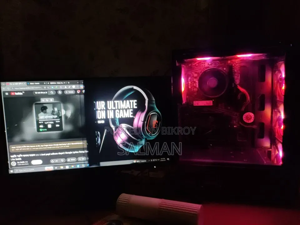 Desktop Computer MSI Pro 24 6M 8GB AMD Ryzen 5 SSD 256GB