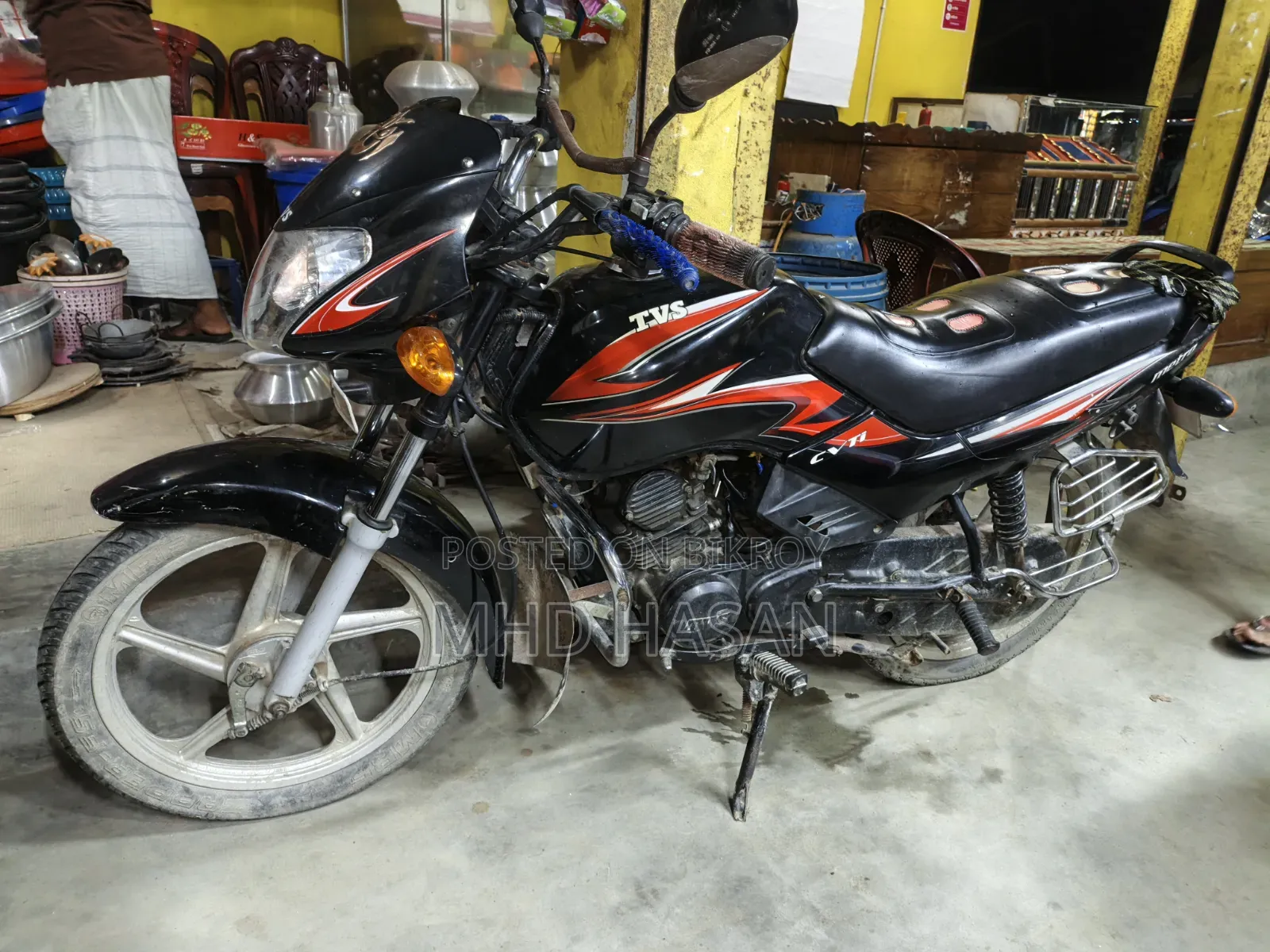 TVS Metro 2021 Black