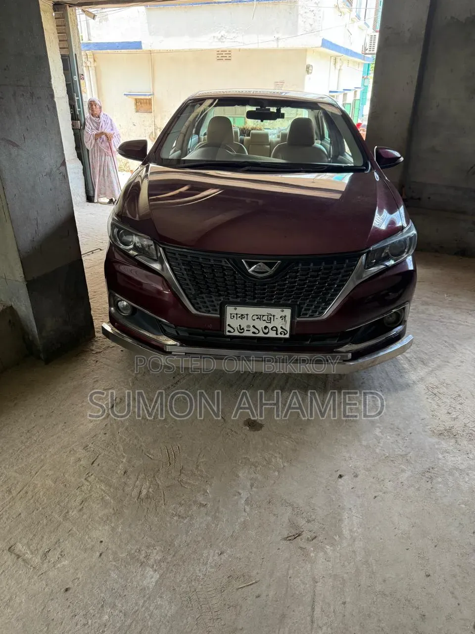 Toyota Allion 2017 Maroon