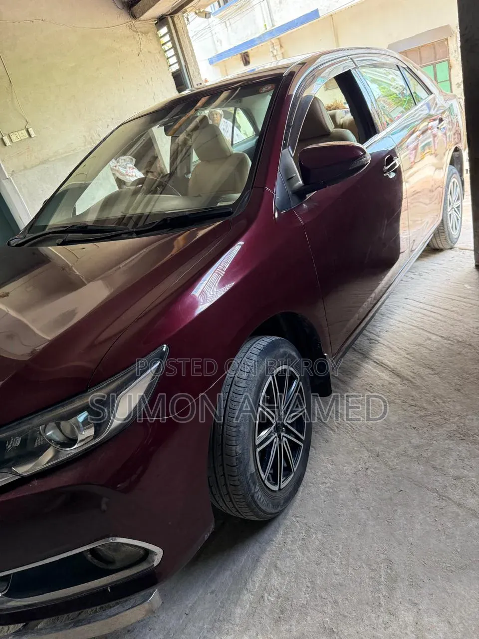 Toyota Allion 2017 Maroon