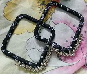 A pair of square bangles