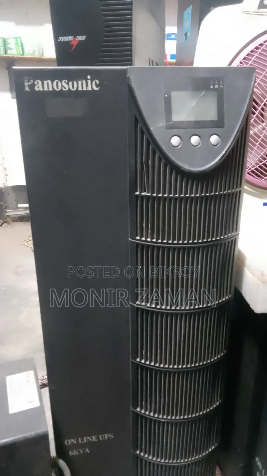 Panasonic 6 Kva Online Ups System Without Battery