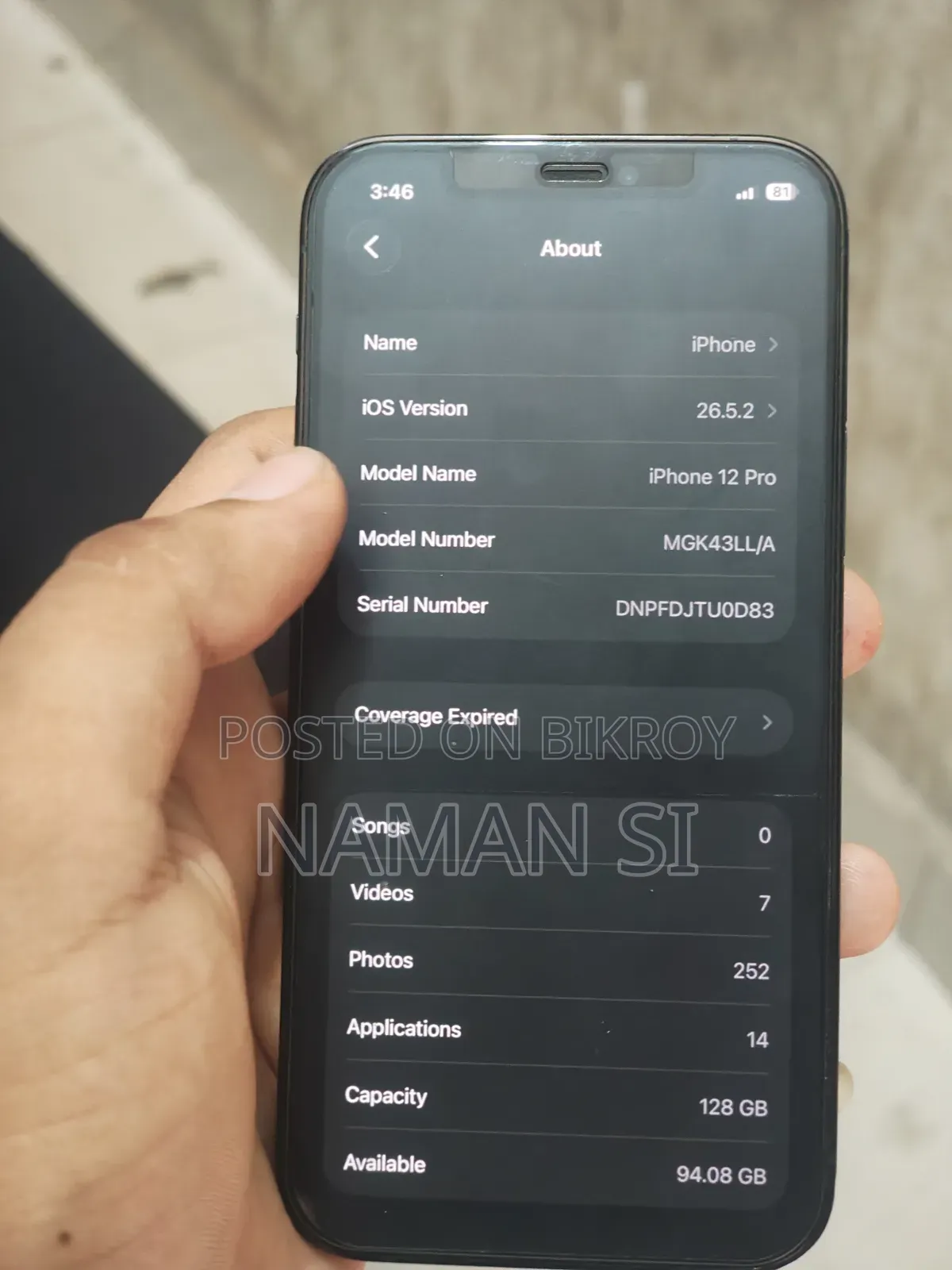 Apple iPhone 12 Pro 128 GB Purple