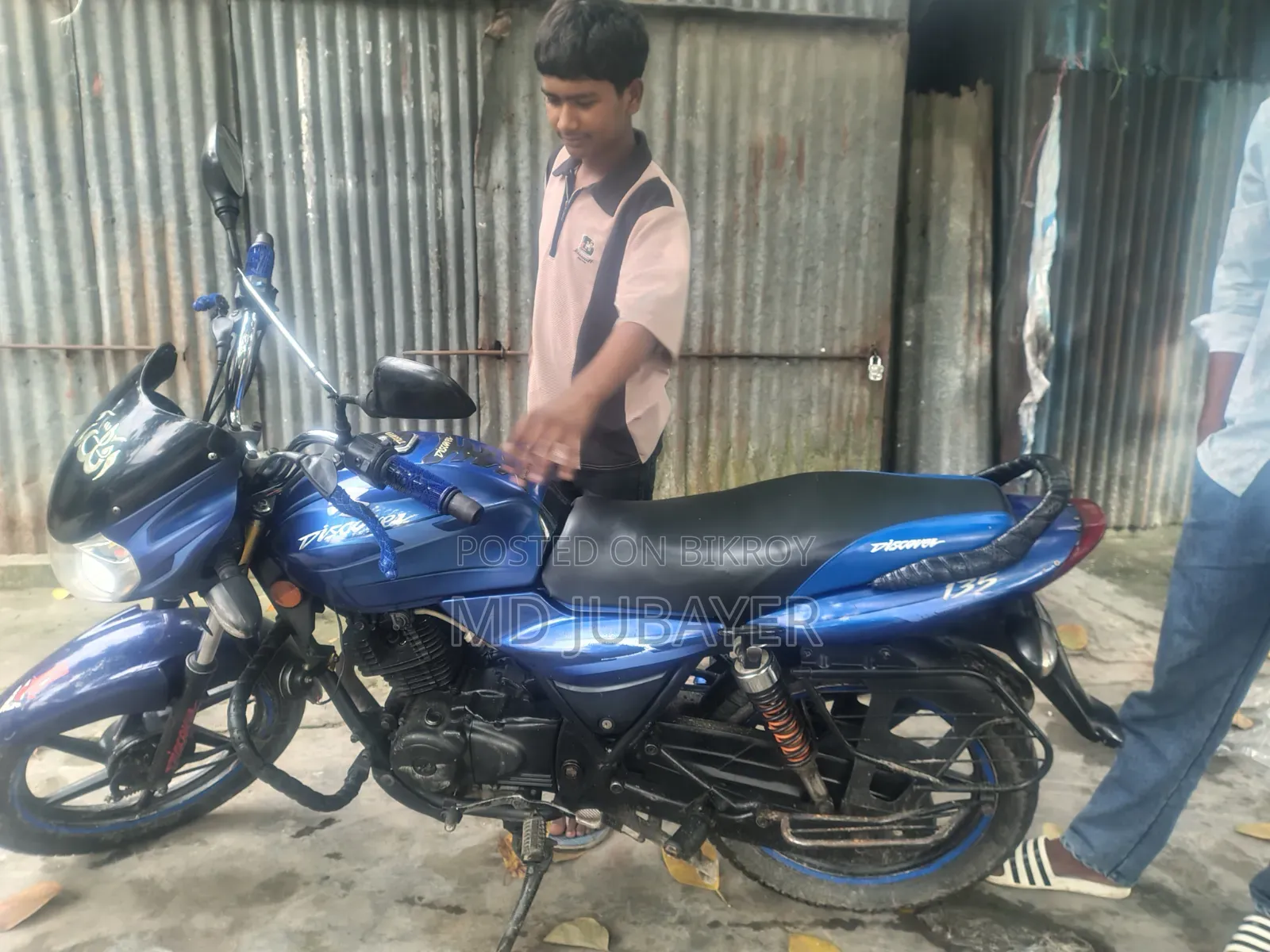 Bajaj Discover 135 2008 Blue