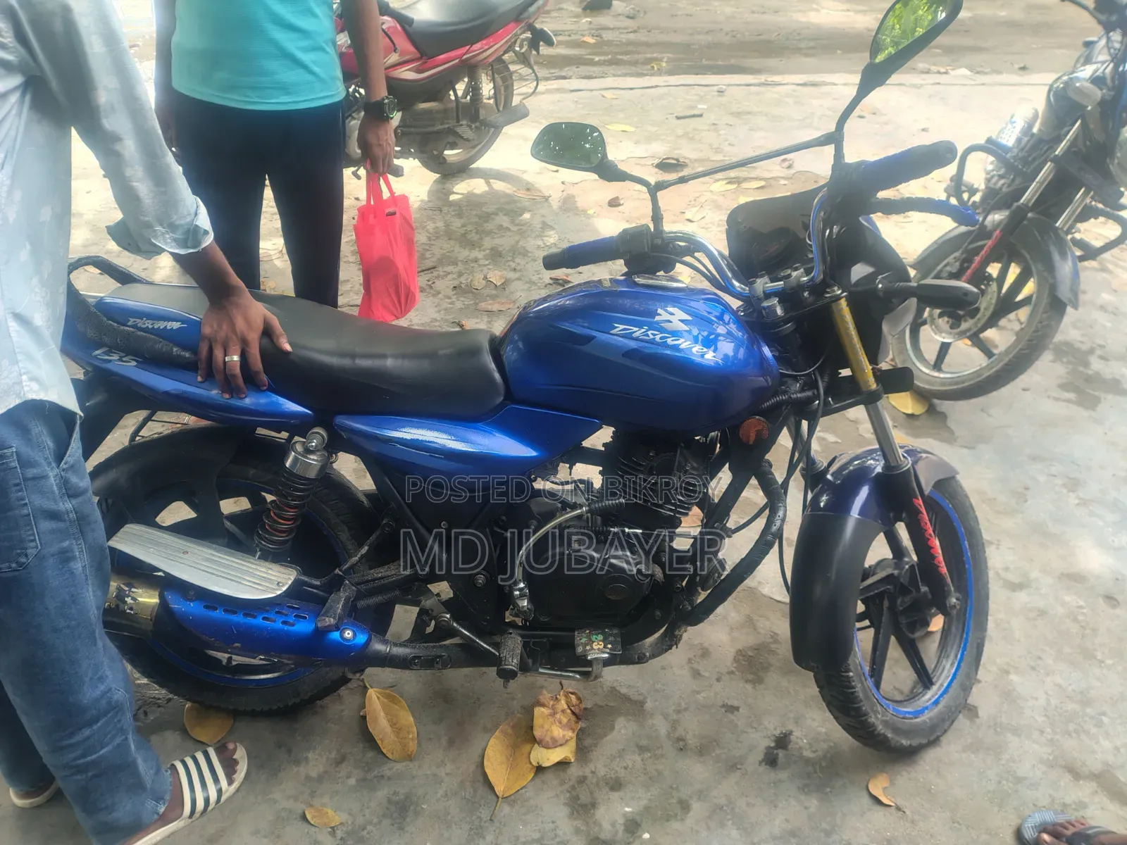 Bajaj Discover 135 2008 Blue