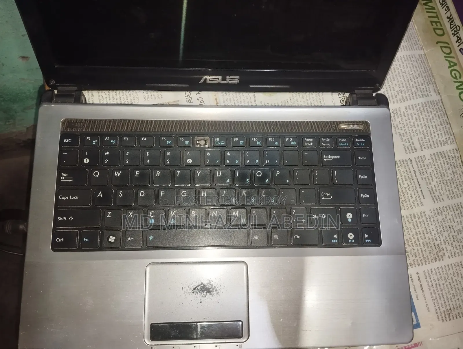 Laptop Asus K43E 4GB Intel Core i5 HDD 500GB