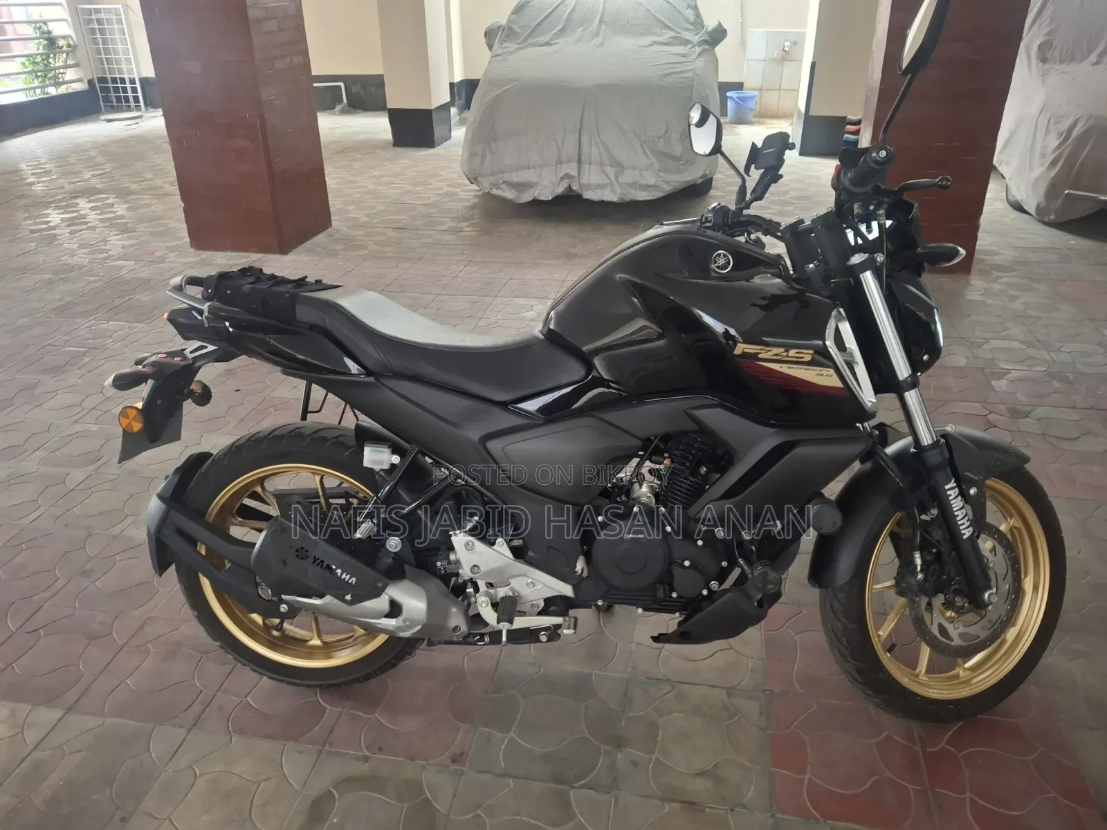 Yamaha FZS V3 2025 Black
