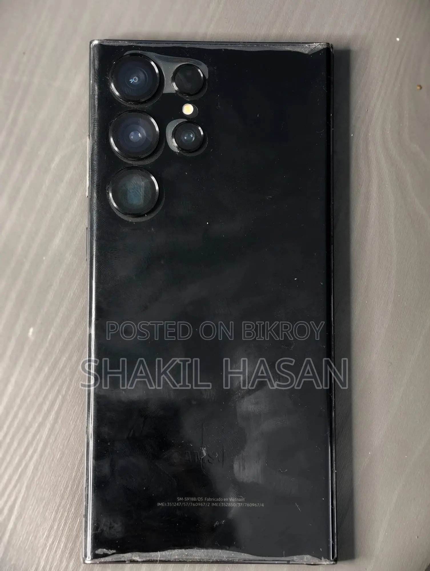 Samsung Galaxy S23 Ultra 256 GB Black