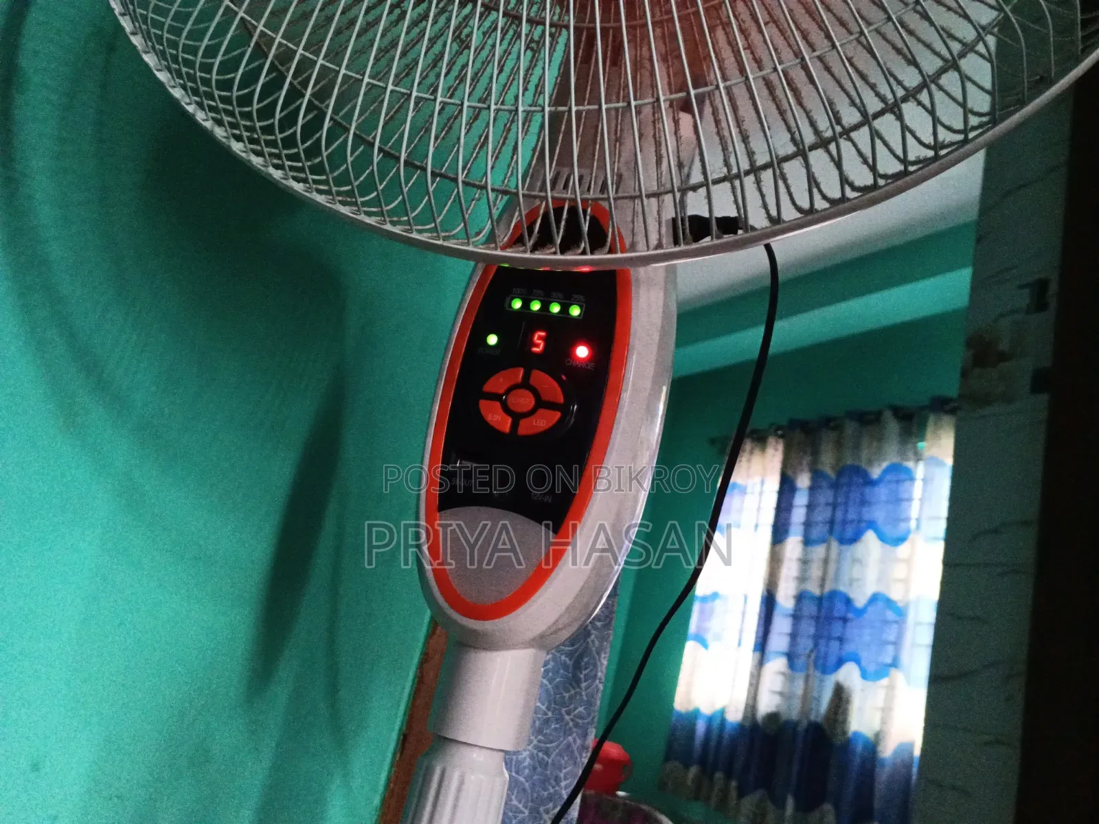 স্ট্যান্ড ফ্যান রিচার্জিং