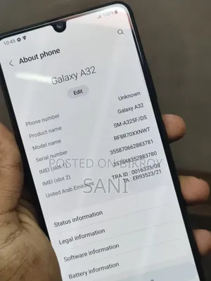 স্যামসাং গ্যালাক্সি এ৩২ ৫জি ১২৮ জিবি নীল