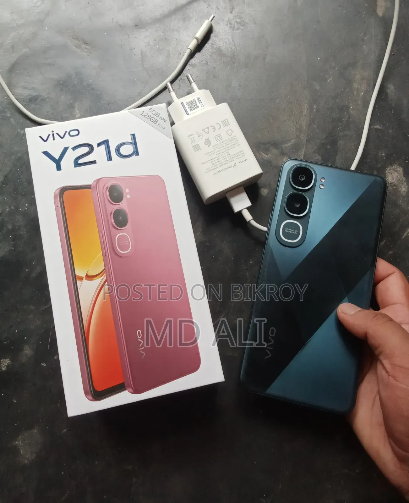 Vivo Y21d 128 GB Black