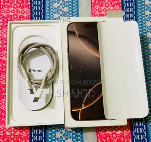 অ্যাপল আইফোন ১৬ প্রো ম্যাক্স ২৫৬ জিবি গোল্ড
