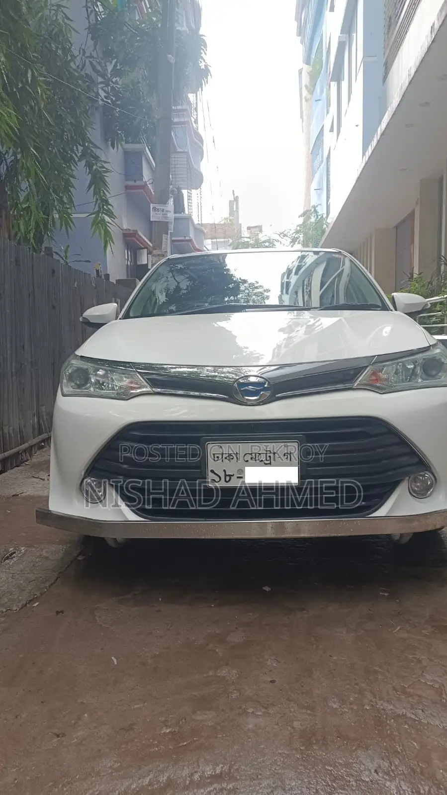 টয়োটা করোল্লা ফিল্ডার ১.৫ হাইব্রিড এফডব্লিউডি ২০১৭ সাদা