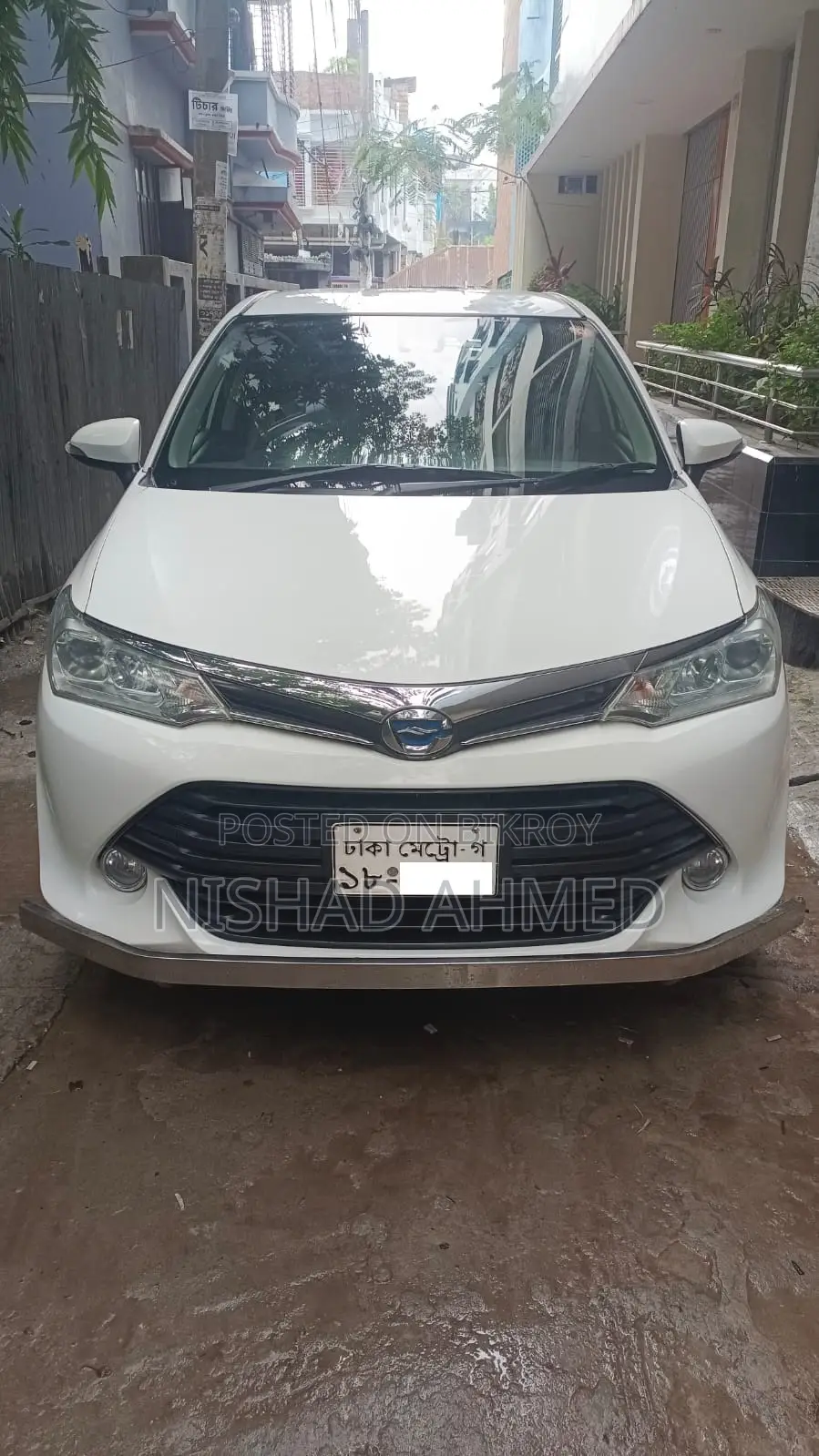 টয়োটা করোল্লা ফিল্ডার ১.৫ হাইব্রিড এফডব্লিউডি ২০১৭ সাদা