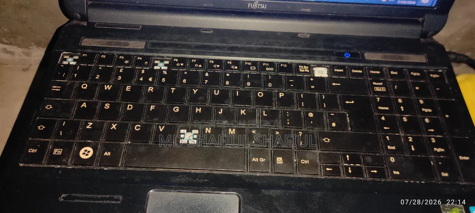 Laptop Fujitsu Lifebook AH530 4GB Intel Core i3 SSD 128GB