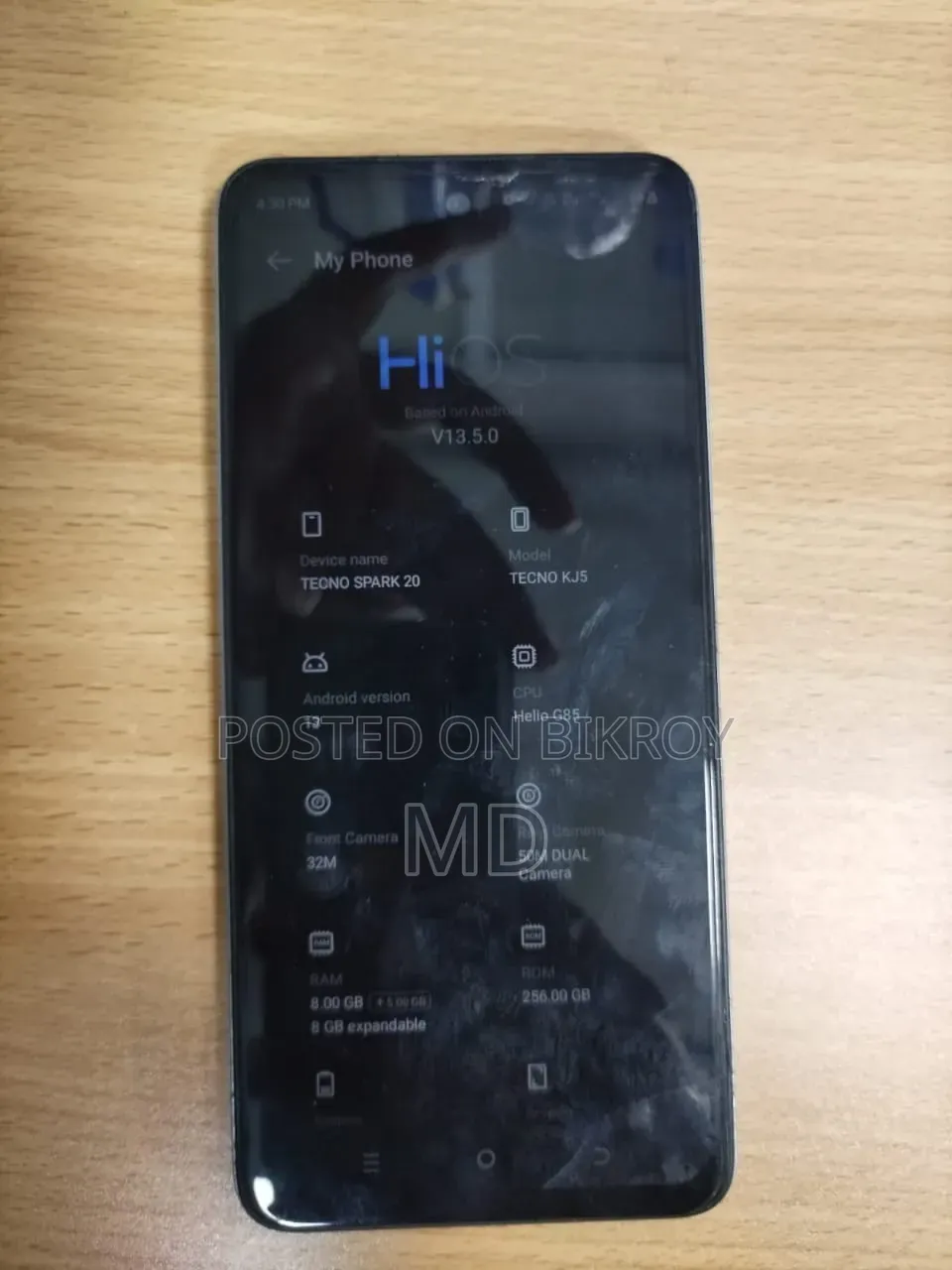 Tecno Camon 20 256 GB Gray