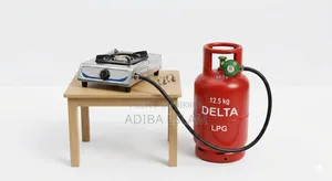 Brand New Package Including Cylinder, Gas, and Stove